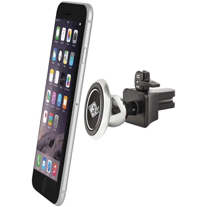 WEDO Sm.Phone Halter magnetic smartphone holder, black/silver
